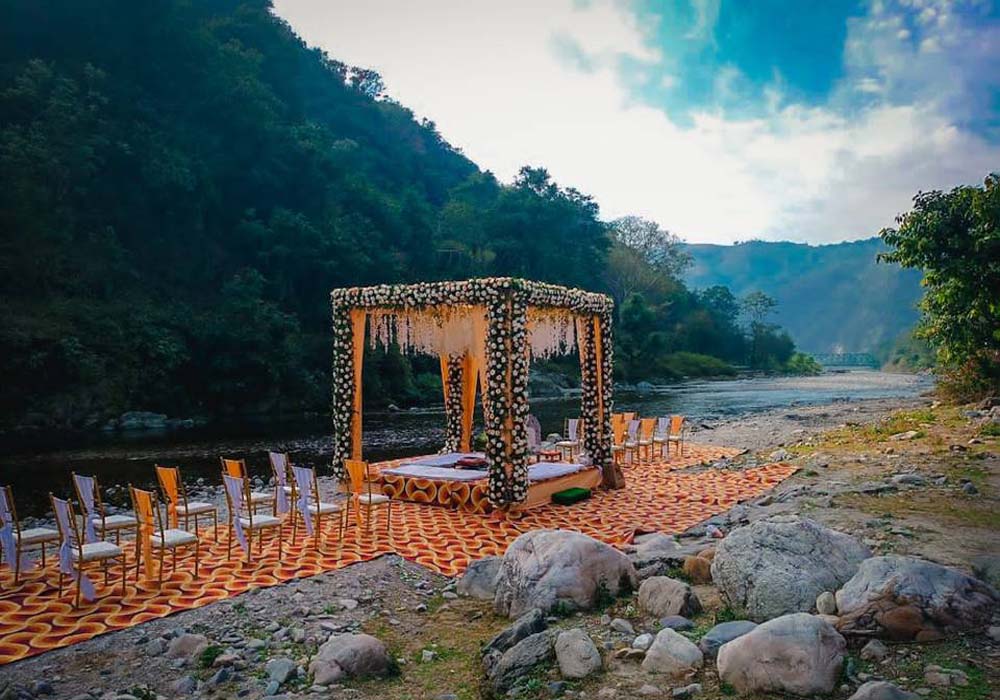 Canvas Of Celebrations | Destination wedding in Rishikesh